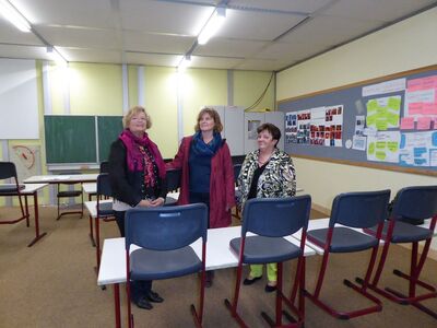 v.l.n.r.: Dagmar Elsenbusch, Birgit Schneider, Sonja Holatka.