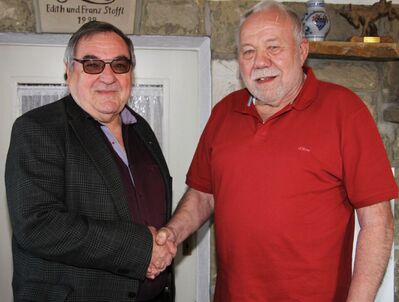 Rolf Becker und Franz Stoffl (v. l. n. r.) eigene Bildrechte