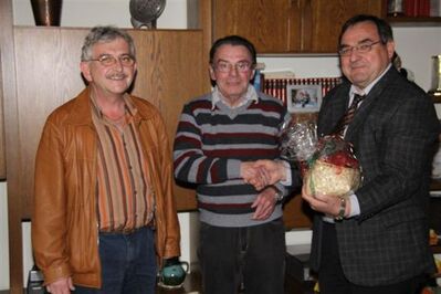 Foto: (von links) Harald Störzinger, Heinz Gremmelmaier, Rolf Becker