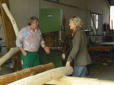 Gespräch mit Herrn Mohr vom Bauhof 