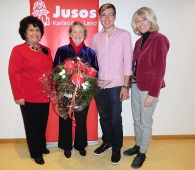 Sigrid Höfle, Katja Mast, Christian Holzer und Ulrike Böhrer-Leibold