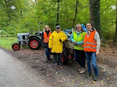 Von links. Jennifer Holzer, Hermann Eiseler, Elke Krämer, Judith Thomsen