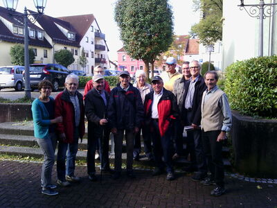 Die Wandergruppe aus dem letzten Jahr