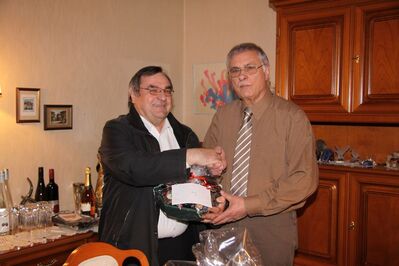 Rolf Becker und Harry Meier