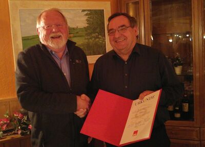 Ernst Reitermayer und Rolf Becker