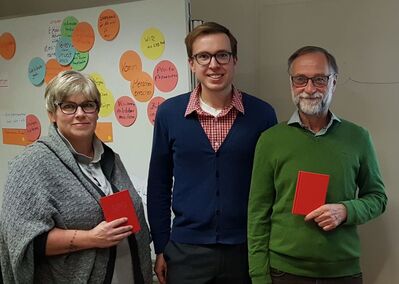 Uta Schmitz, Christian Holzer und Gerhard Gleixner