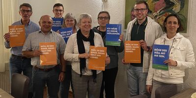 SPD-Vorstand wirbt für ein müllfreies Forst